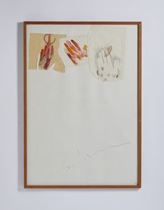 SCHIFANO MARIO (1934 - 1998) : SENZA TITOLO  - Asta Asta 504 | ARTE MODERNA E CONTEMPORANEA Online - Associazione Nazionale - Case d'Asta italiane