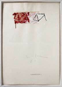 SCHIFANO MARIO (1934 - 1998) - SENZA TITOLO