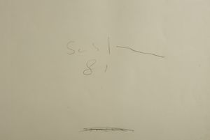 SCHIFANO MARIO (1934 - 1998) : SENZA TITOLO  - Asta Asta 504 | ARTE MODERNA E CONTEMPORANEA Online - Associazione Nazionale - Case d'Asta italiane