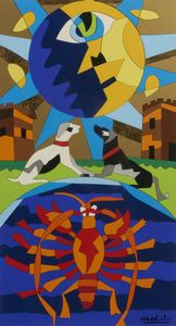 NESPOLO UGO (n. 1941) - LA LUNE