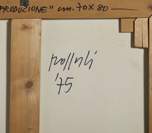 POZZATI CONCETTO (1935 - 2017) : DALLA PRODUZIONE  - Asta Asta 504 | ARTE MODERNA E CONTEMPORANEA Online - Associazione Nazionale - Case d'Asta italiane