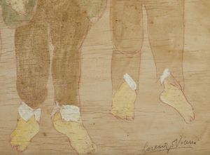 VIANI LORENZO (1882 - 1936) : ANDRIONE INVERNALE (1933-1934)  - Asta Asta 504 | ARTE MODERNA E CONTEMPORANEA Online - Associazione Nazionale - Case d'Asta italiane