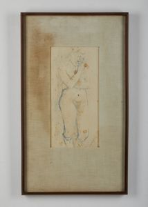 MANZU' GIACOMO (1908 - 1991) : NUDO DI DONNA  - Asta Asta 504 | ARTE MODERNA E CONTEMPORANEA Online - Associazione Nazionale - Case d'Asta italiane