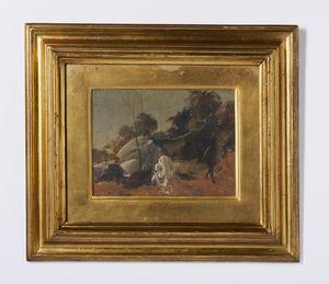 ANNIGONI PIETRO (1910 - 1988) : SENZA TITOLO  - Asta Asta 504 | ARTE MODERNA E CONTEMPORANEA Online - Associazione Nazionale - Case d'Asta italiane