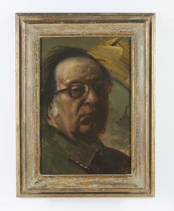 ANNIGONI PIETRO (1910 - 1988) : AUTORITRATTO  - Asta Asta 504 | ARTE MODERNA E CONTEMPORANEA Online - Associazione Nazionale - Case d'Asta italiane