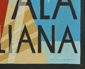 CAPRONI VITTORIO : ALA ITALIANA  - Asta Asta 504 | ARTE MODERNA E CONTEMPORANEA Online - Associazione Nazionale - Case d'Asta italiane
