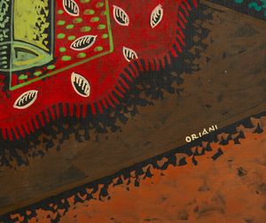 ORIANI PIPPO (1909 - 1972) : CAFFE' IN VERANDA  - Asta Asta 504 | ARTE MODERNA E CONTEMPORANEA Online - Associazione Nazionale - Case d'Asta italiane