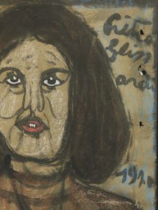 GHIZZARDI PIETRO (1906 - 1986) : RITRATTO DI GIOVANE DONNA  - Asta Asta 504 | ARTE MODERNA E CONTEMPORANEA Online - Associazione Nazionale - Case d'Asta italiane