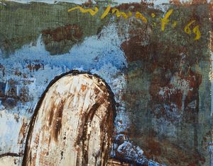 ROGNONI FRANCO (1913 - 1999) : NUDO  - Asta Asta 504 | ARTE MODERNA E CONTEMPORANEA Online - Associazione Nazionale - Case d'Asta italiane