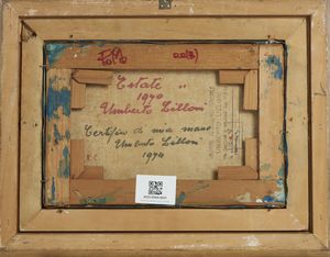 LILLONI UMBERTO (1898 - 1980) : ESTATE  - Asta Asta 504 | ARTE MODERNA E CONTEMPORANEA Online - Associazione Nazionale - Case d'Asta italiane