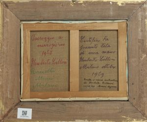 LILLONI UMBERTO (1898 - 1980) : PAESAGGIO A MEZZOGIORNO  - Asta Asta 504 | ARTE MODERNA E CONTEMPORANEA Online - Associazione Nazionale - Case d'Asta italiane