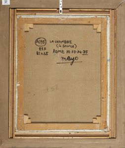 MAYO ANTOINE (1905 - 1990) : LA CHAMBRE  - Asta Asta 504 | ARTE MODERNA E CONTEMPORANEA Online - Associazione Nazionale - Case d'Asta italiane