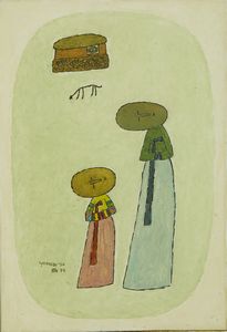 YOUNGSU PAEK (n. 1922) - A PARIS!