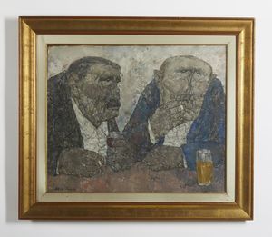 TANAKA AKIRA (1918 - 1982) : I BEVITORI  - Asta Asta 504 | ARTE MODERNA E CONTEMPORANEA Online - Associazione Nazionale - Case d'Asta italiane