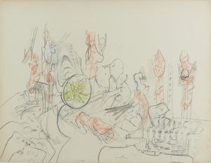 MATTA ROBERTO SEBASTIAN ANTONIO (1911 - 2002) - SENZA TITOLO