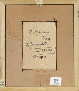 MARIANI UMBERTO (n. 1936) : LA FORMA CELATA  - Asta Asta 504 | ARTE MODERNA E CONTEMPORANEA Online - Associazione Nazionale - Case d'Asta italiane