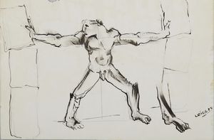 LEIRO FRANCISCO (n. 1957) : SENZA TITOLO  - Asta Asta 504 | ARTE MODERNA E CONTEMPORANEA Online - Associazione Nazionale - Case d'Asta italiane