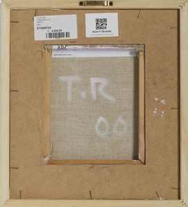 RAJLICH TOMAS (n. 1940) : SENZA TITOLO  - Asta Asta 504 | ARTE MODERNA E CONTEMPORANEA Online - Associazione Nazionale - Case d'Asta italiane