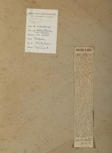 CHIGHINE ALFREDO (1914 - 1974) : SENZA TITOLO  - Asta Asta 504 | ARTE MODERNA E CONTEMPORANEA Online - Associazione Nazionale - Case d'Asta italiane