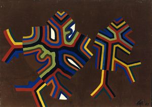 CAGLI CORRADO (1910 - 1976) - COMPOSIZIONE