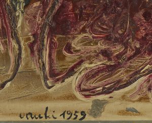 VACCHI SERGIO (n. 1925) : PICCOLO RACCONTO N. 7  - Asta Asta 504 | ARTE MODERNA E CONTEMPORANEA Online - Associazione Nazionale - Case d'Asta italiane