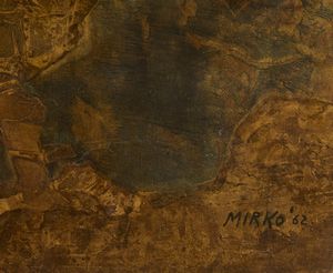 BASALDELLA MIRKO (1910 - 1969) : SENZA TITOLO  - Asta Asta 504 | ARTE MODERNA E CONTEMPORANEA Online - Associazione Nazionale - Case d'Asta italiane