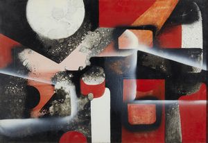 MONNINI ALVARO (1922 - 1987) : MEMORIA INCOMBENTE  - Asta Asta 504 | ARTE MODERNA E CONTEMPORANEA Online - Associazione Nazionale - Case d'Asta italiane