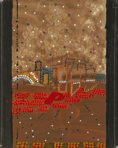 BIGGI GASTONE (1925 - 2014) - IDILLIO INDIANO