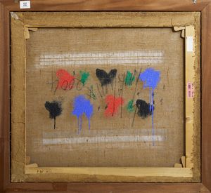 EMBLEMA SALVATORE (1929 - 2006) : SENZA TITOLO  - Asta Asta 504 | ARTE MODERNA E CONTEMPORANEA Online - Associazione Nazionale - Case d'Asta italiane