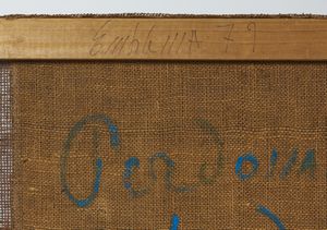 EMBLEMA SALVATORE (1929 - 2006) : SENZA TITOLO  - Asta Asta 504 | ARTE MODERNA E CONTEMPORANEA Online - Associazione Nazionale - Case d'Asta italiane