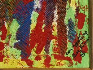 LOPES BERTINA (1924 - 2012) : LA REALT INIZIA, DOVE FINISCE LA NOSTRA ILUSIONE  - Asta Asta 504 | ARTE MODERNA E CONTEMPORANEA Online - Associazione Nazionale - Case d'Asta italiane