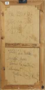 LOPES BERTINA (1924 - 2012) : LA REALT INIZIA, DOVE FINISCE LA NOSTRA ILUSIONE  - Asta Asta 504 | ARTE MODERNA E CONTEMPORANEA Online - Associazione Nazionale - Case d'Asta italiane