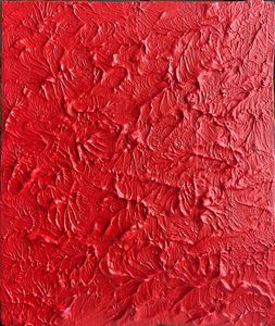 AUBERTIN BERNARD (1934 - 2015) - MONOCROMO ROSSO