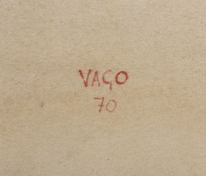 VAGO VALENTINO (n. 1931) : V. 406  - Asta Asta 504 | ARTE MODERNA E CONTEMPORANEA Online - Associazione Nazionale - Case d'Asta italiane