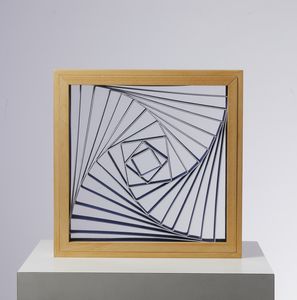 MASSIRONI MANFREDO (1937 - 2011) : QUADRATI RUOTATI  - Asta Asta 504 | ARTE MODERNA E CONTEMPORANEA Online - Associazione Nazionale - Case d'Asta italiane