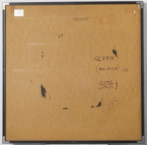 COSTALONGA FRANCO (n. 1933) : GLVBN (MOD. FASCE)  - Asta Asta 504 | ARTE MODERNA E CONTEMPORANEA Online - Associazione Nazionale - Case d'Asta italiane