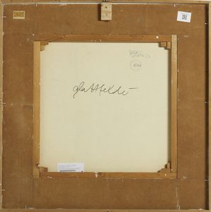 GLATTFELDER HANS JORG (n. 1939) : SENZA TITOLO  - Asta Asta 504 | ARTE MODERNA E CONTEMPORANEA Online - Associazione Nazionale - Case d'Asta italiane