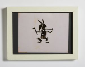 PASCALI PINO (1935 - 1968) : INDIANO (PRIMA VISIONE)  - Asta Asta 504 | ARTE MODERNA E CONTEMPORANEA Online - Associazione Nazionale - Case d'Asta italiane