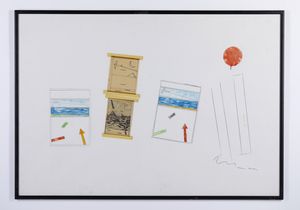 ANGELI FRANCO (1935 - 1988) : SENZA TITOLO, (1980)  - Asta Asta 504 | ARTE MODERNA E CONTEMPORANEA Online - Associazione Nazionale - Case d'Asta italiane