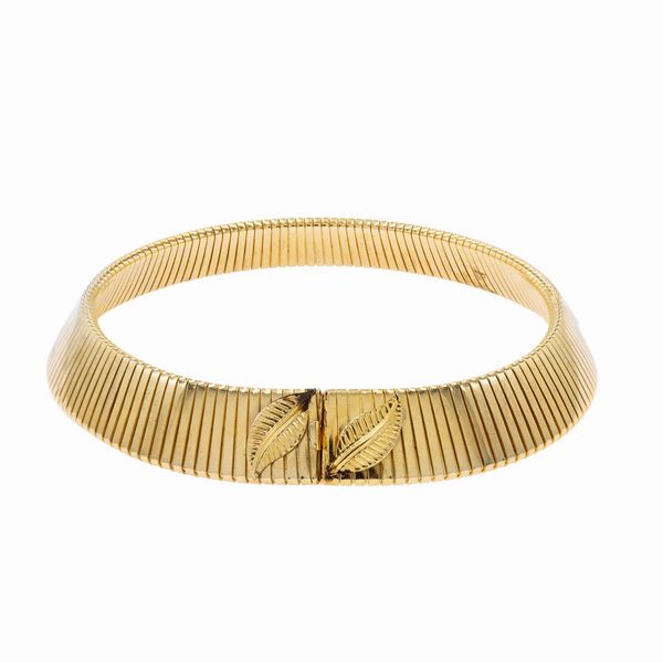 Girocollo tubogas bijou vintage maglia elastica  - Asta Gioielli Orologi Bijoux Vintage Web Only - Associazione Nazionale - Case d'Asta italiane