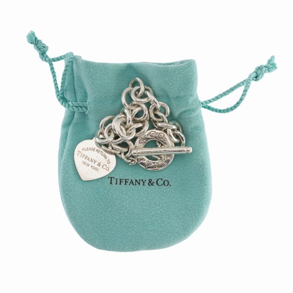 Tiffany & Co. bracciale Heart Tag collezione Return to Tiffany  - Asta Gioielli Orologi Bijoux Vintage Web Only - Associazione Nazionale - Case d'Asta italiane