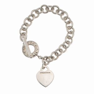 Tiffany & Co. bracciale Heart Tag collezione Return to Tiffany  - Asta Gioielli Orologi Bijoux Vintage Web Only - Associazione Nazionale - Case d'Asta italiane