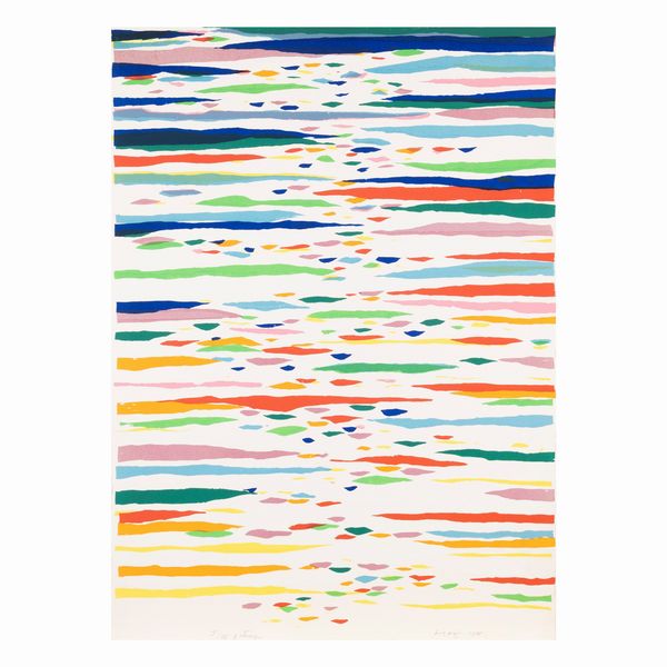 Piero Dorazio  - Asta Arte Moderna e Contemporanea - Associazione Nazionale - Case d'Asta italiane