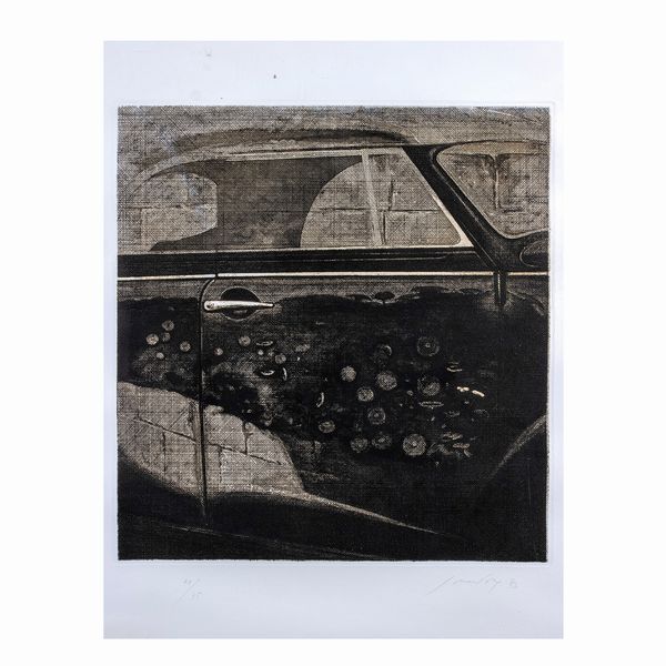 Piero Guccione  - Asta Arte Moderna e Contemporanea - Associazione Nazionale - Case d'Asta italiane