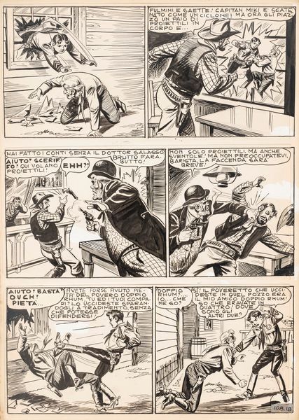 EsseGesse : Capitan Miki  - Asta Maestri del Fumetto: Collezione Oliva - Associazione Nazionale - Case d'Asta italiane