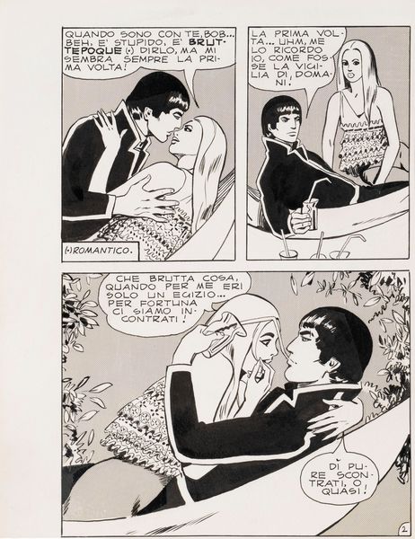 Giorgio Montorio : Teddy Bob - Fatta per me  - Asta Maestri del Fumetto: Collezione Oliva - Associazione Nazionale - Case d'Asta italiane