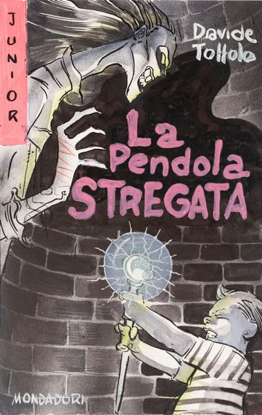 Davide Toffolo : La Pendola stregata  - Asta Maestri del Fumetto: Collezione Oliva - Associazione Nazionale - Case d'Asta italiane