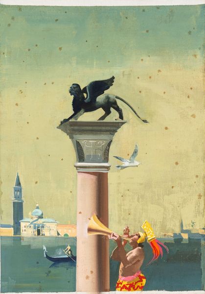 Ferenc Pintér : Venezia  - Asta Maestri del Fumetto: Collezione Oliva - Associazione Nazionale - Case d'Asta italiane