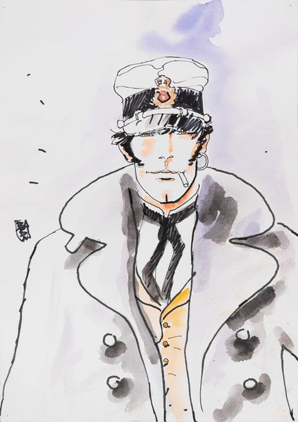 Stefano Babini : Corto Maltese  - Asta Maestri del Fumetto: Collezione Oliva - Associazione Nazionale - Case d'Asta italiane