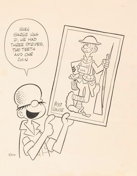 Mort Walker : Beetle Bailey  - Asta Maestri del Fumetto: Collezione Oliva - Associazione Nazionale - Case d'Asta italiane